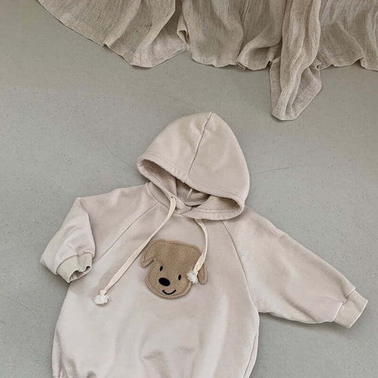 Baby Bodysuit Sweater Romper Baby Cute Rompers $25.90 Dana Fashion Color: Beige Apricot Suitable Height: 66cm Baby Clothing Product information: Color: brown, beige apricot Suitable height: 66cm, 73cm, 80cm, 90cm Fabric name: Cotton Sleeve length: long sl