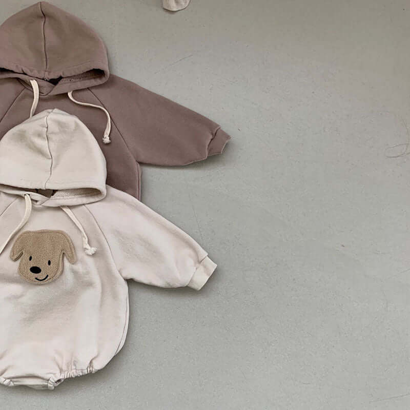Baby Bodysuit Sweater Romper Baby Cute Rompers $25.90 Dana Fashion Color: Beige Apricot Suitable Height: 66cm Baby Clothing Product information: Color: brown, beige apricot Suitable height: 66cm, 73cm, 80cm, 90cm Fabric name: Cotton Sleeve length: long sl