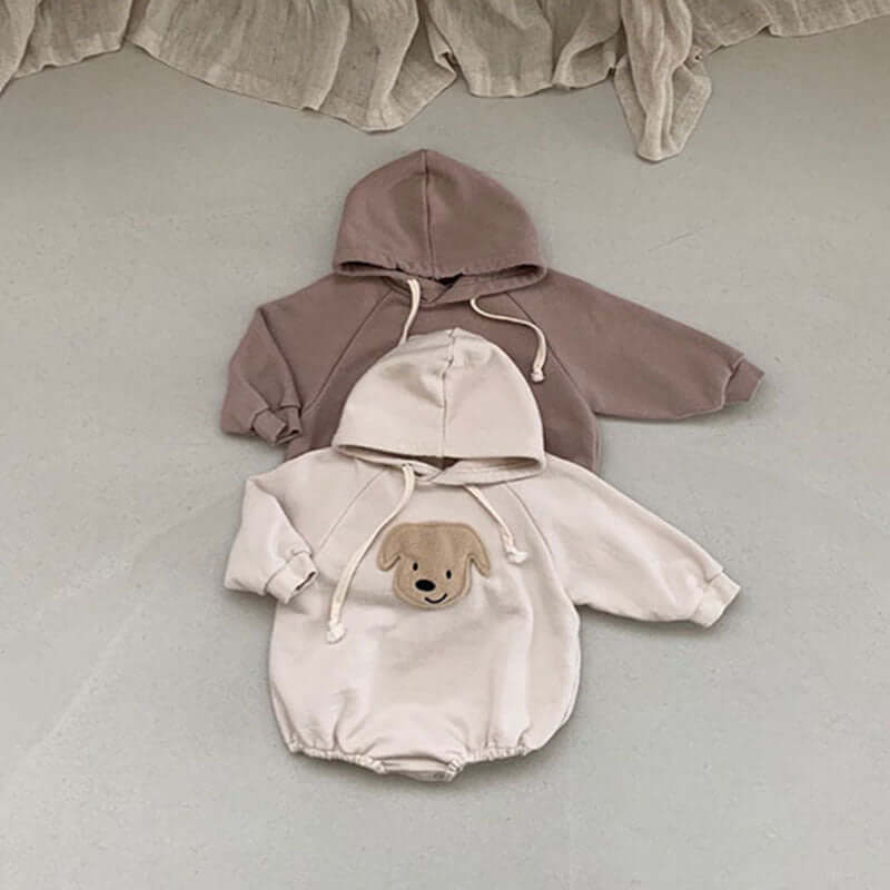 Baby Bodysuit Sweater Romper Baby Cute Rompers $25.90 Dana Fashion Color: Beige Apricot Suitable Height: 66cm Baby Clothing Product information: Color: brown, beige apricot Suitable height: 66cm, 73cm, 80cm, 90cm Fabric name: Cotton Sleeve length: long sl