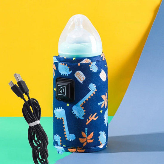 Baby Bottle Cooler Bag Warmer Thermostatic Heating Portable $24.99 Dana Fashion Color: Blue Baby & Mother Note: 1. The product is taken in kind, but because of lighting problems, pictures may have a slight chromatism. 2. Due to the difference between diff