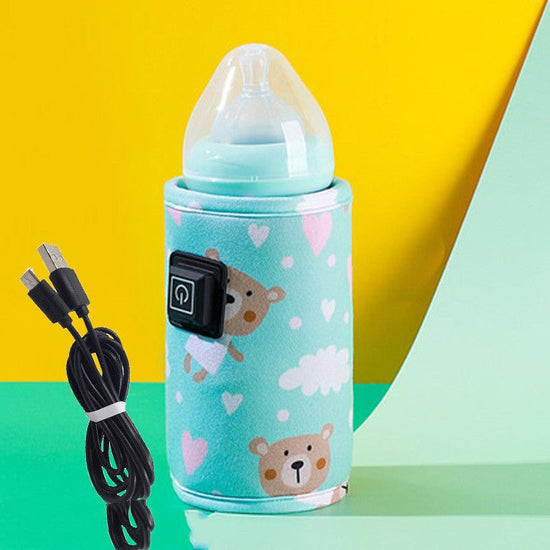 Baby Bottle Cooler Bag Warmer Thermostatic Heating Portable $22.55 Dana Fashion Color: Green Baby & Mother Note: 1. The product is taken in kind, but because of lighting problems, pictures may have a slight chromatism. 2. Due to the difference between dif