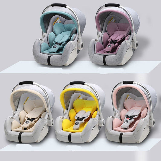 Baby Car With Car Foldable Safety Seat Basket Portable Car Cradle $215.18 Dana Fashion Color: Basket Hawaii Baby & Mother Product information: Material: Plastic Stainless Steel Fabric: Cotton Suitable age: 9 months to 4 years old Suitable weight: 50 kilog