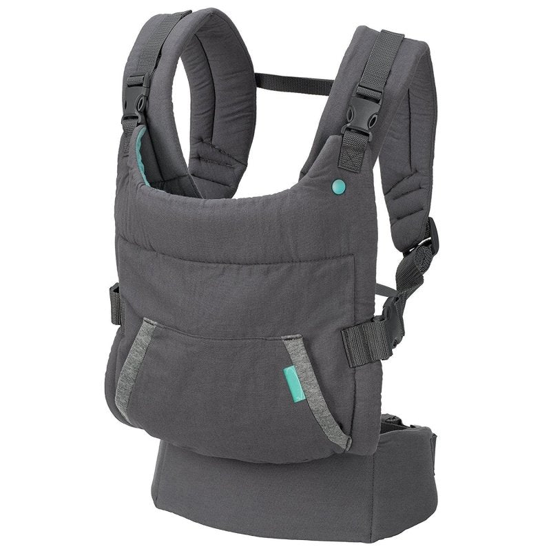 Baby Carrier 4-in-1 Double-shoulder Baby Carrier Carrier Carrying Bag, Suitable for Four Seasons, Saliva Towel $83.83 Dana Fashion Color: Dark Grey Size: One size Baby & Mother Product information: Strap function: four in one Maximum load: 15kg size: one