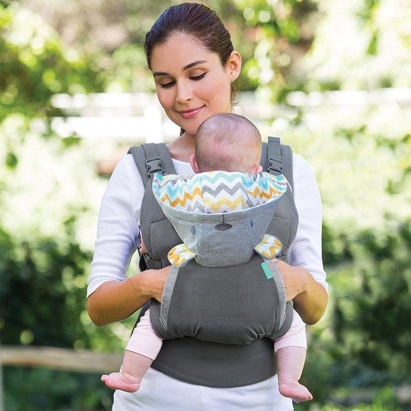 Baby Carrier 4-in-1 Double-shoulder Baby Carrier Carrier Carrying Bag, Suitable for Four Seasons, Saliva Towel $83.83 Dana Fashion Color: Dark Grey Size: One size Baby & Mother Product information: Strap function: four in one Maximum load: 15kg size: one