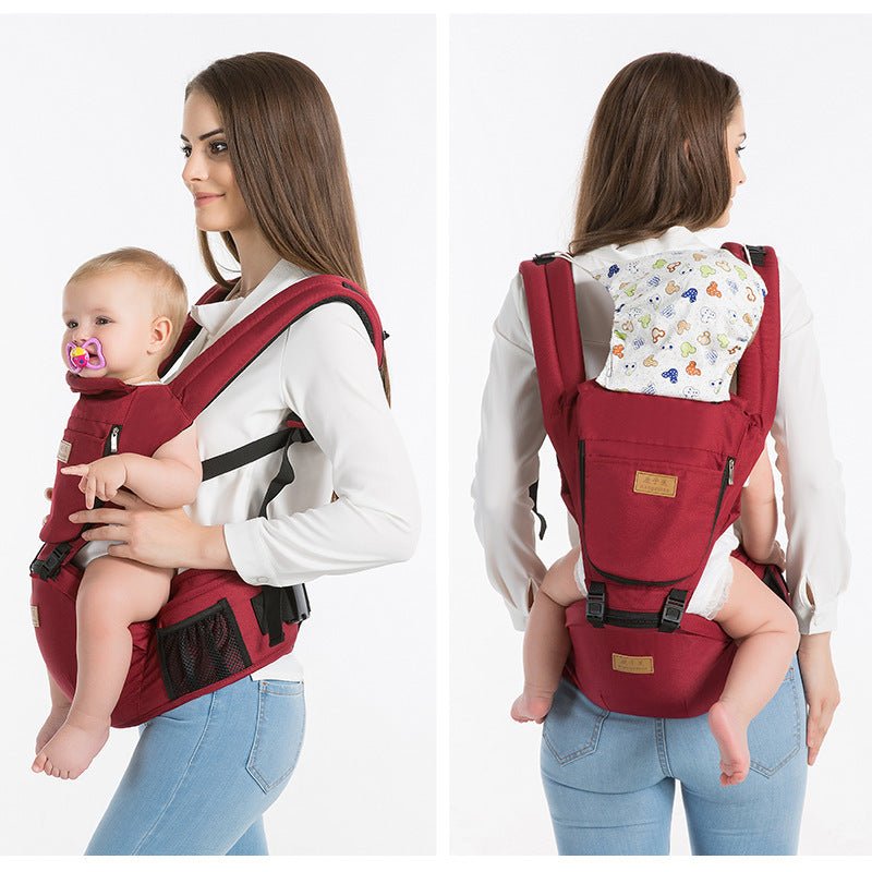 Baby carrier breathable baby waist stool $57.17 Dana Fashion Color: Blue Baby & Mother Product Name: Baby Carrier Trial age: 3-48 months Weight: 25KG