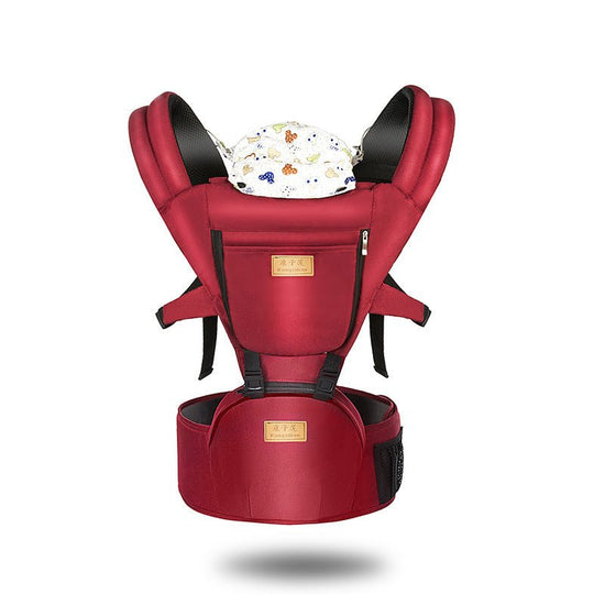 Baby carrier breathable baby waist stool $57.17 Dana Fashion Color: Red Baby & Mother Product Name: Baby Carrier Trial age: 3-48 months Weight: 25KG