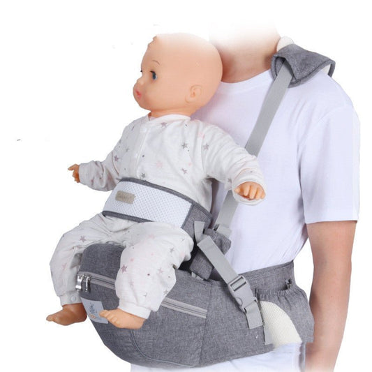 Baby Carrier Waist Stool Breathable Lightweight Baby Supplies $21.42 Dana Fashion Color: Azure blue style: Extension band Baby Clothing Product information: Maximum load: 20kg Color: Premium Gray Fabric: Cationic fabric (100% polyester) Lining: 3D three-d