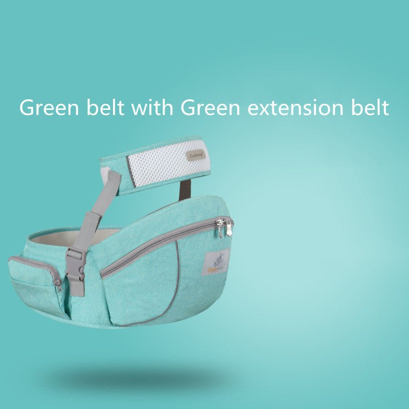 Baby Carrier Waist Stool Breathable Lightweight Baby Supplies $45.99 Dana Fashion Color: Green style: With seat belt Baby Clothing Product information: Maximum load: 20kg Color: Premium Gray Fabric: Cationic fabric (100% polyester) Lining: 3D three-dimens