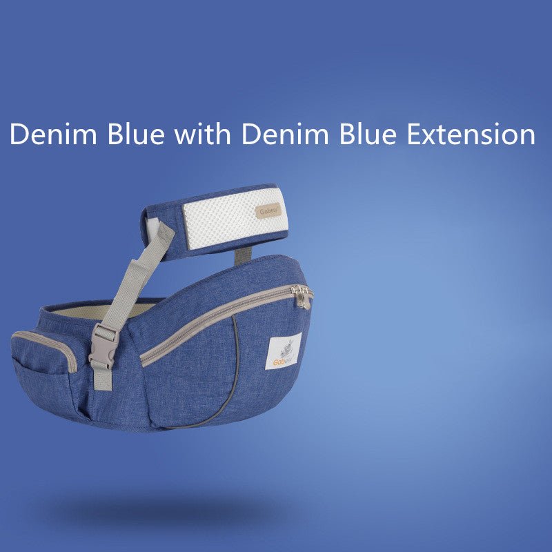 Baby Carrier Waist Stool Breathable Lightweight Baby Supplies $45.99 Dana Fashion Color: Denim Blue style: With seat belt Baby Clothing Product information: Maximum load: 20kg Color: Premium Gray Fabric: Cationic fabric (100% polyester) Lining: 3D three-d