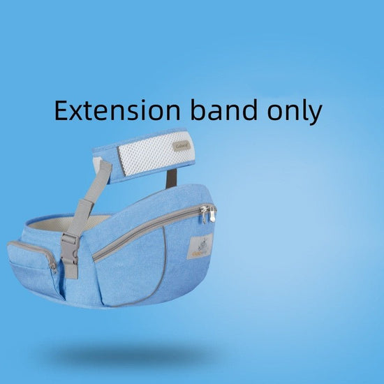 Baby Carrier Waist Stool Breathable Lightweight Baby Supplies $21.42 Dana Fashion Color: Azure blue style: Extension band Baby Clothing Product information: Maximum load: 20kg Color: Premium Gray Fabric: Cationic fabric (100% polyester) Lining: 3D three-d
