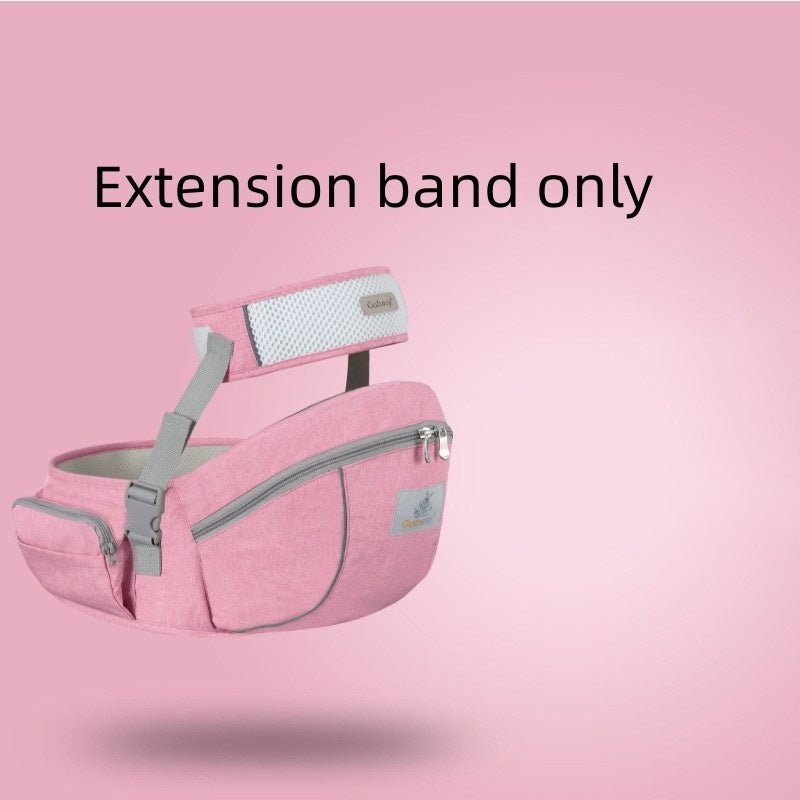 Baby Carrier Waist Stool Breathable Lightweight Baby Supplies $12.78 Dana Fashion Color: Pink style: Extension band Baby Clothing Product information: Maximum load: 20kg Color: Premium Gray Fabric: Cationic fabric (100% polyester) Lining: 3D three-dimensi