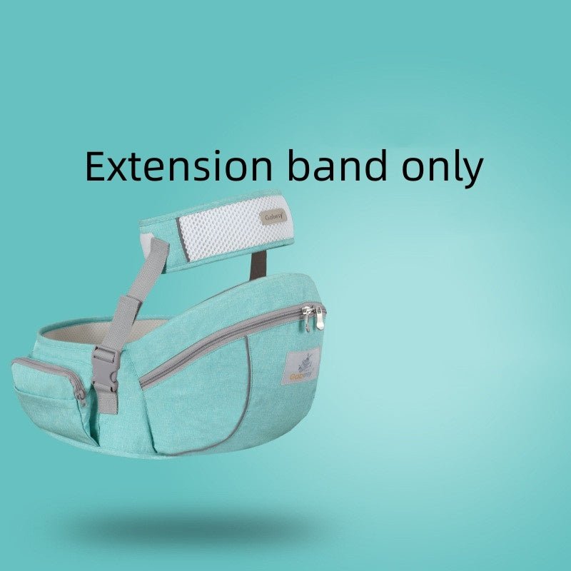 Baby Carrier Waist Stool Breathable Lightweight Baby Supplies $12.78 Dana Fashion Color: Green style: Extension band Baby Clothing Product information: Maximum load: 20kg Color: Premium Gray Fabric: Cationic fabric (100% polyester) Lining: 3D three-dimens