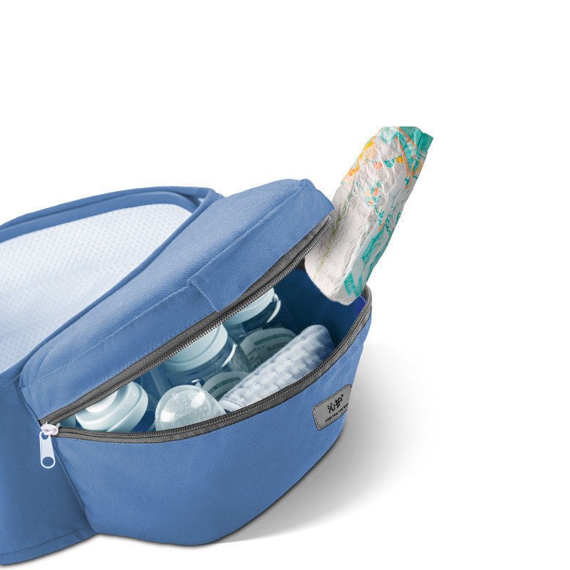 Baby Carrier Waist Stool Walker Baby Carrier Carry Belt $41.40 Dana Fashion Color: Blue style: Cotton Baby & Mother Overview Our baby carrier is made of high-quality cotton and polyester material, soft, breathable, sweat absorbing, and comfortable. Padded