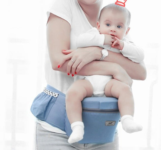 Baby Carrier Waist Stool Walker Baby Carrier Carry Belt $41.40 Dana Fashion Color: Blue style: Cotton Baby & Mother Overview Our baby carrier is made of high-quality cotton and polyester material, soft, breathable, sweat absorbing, and comfortable. Padded