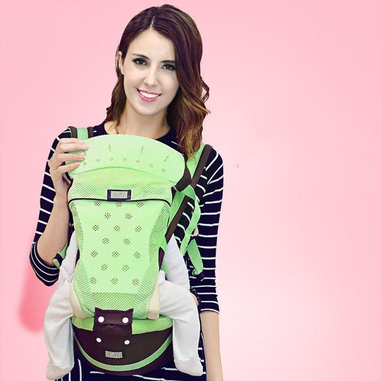 Baby Carrier Waist Stool $55.00 Dana Fashion Color: Green Baby & Mother Product category: strap/back bag Strap style: double shoulders