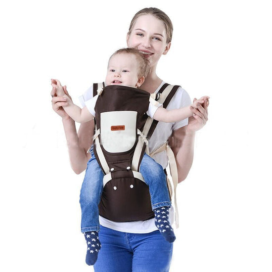 Baby carrier $65.26 Dana Fashion Color: Coffee Baby & Mother Product volume: 25.0 cm * 25.0 cm * 18.0 cm Product category: waist stool Applicable age: 3-36 months Color: pink, blue, coffee, wine red