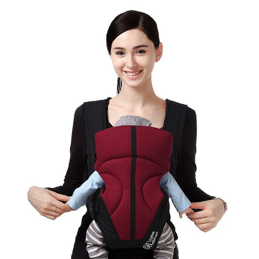Baby carrier $56.59 Dana Fashion Color: Beige Baby & Mother Maximum load 15kg Color Scarlet, Purplish Red, Beige Material 100% polyester + Mitong net