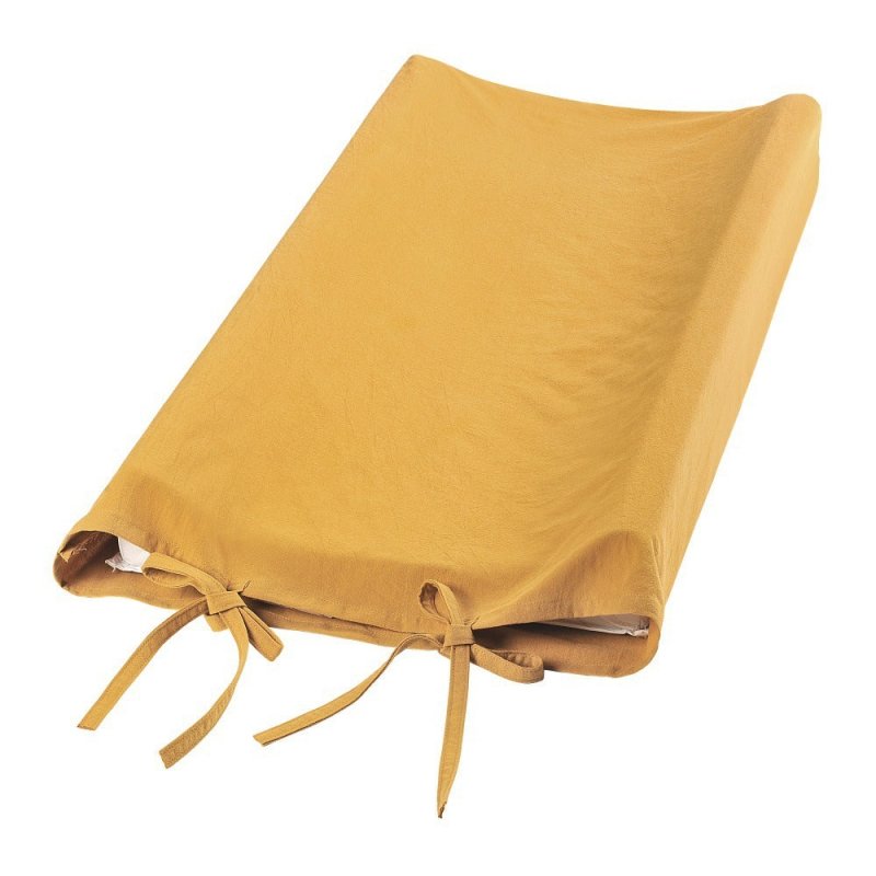 Baby Changing Station, Cotton Cover, Changing Table, Removable Cloth Cover $19.95 Dana Fashion Color: Turmeric Size: 32x16x4cm Baby & Mother Specification: Fabric: Pure cotton Color: Turmeric, distressed meat powder, grey, blue Specification: 32*16*4 Prod