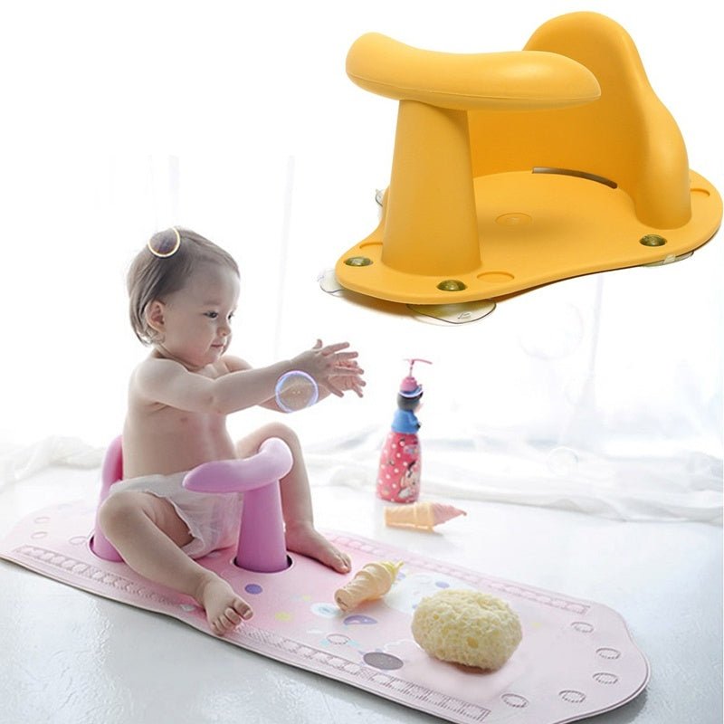 Baby Child Toddler Kids Anti Slip Safety Chair Bath Tub Ring Seat Infant $100.21 Dana Fashion Color: Blue Baby & Mother Overview: 1. The baby bath seat is made of environmentally friendly PP material, and the bottom is designed with 4 transparent and powe