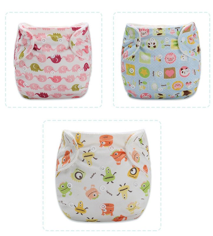 Baby cloth diaper pants cartoon diaper pants $10.34 Dana Fashion Color: Bubble Size: One size Baby Clothing Material: Polyester fiber Applicable age: 0-6 months,6-12 months,1-3 years Applicable people: no restrictions Color: Building blocks, yellow deer,
