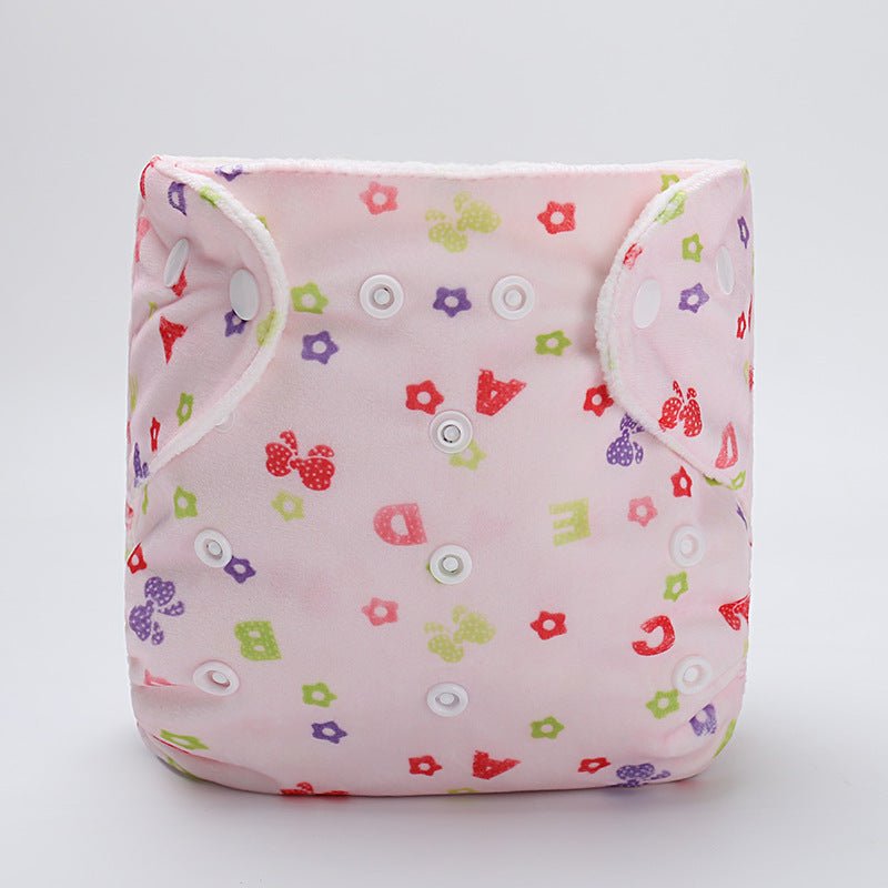 Baby cloth diaper pants cartoon diaper pants $10.34 Dana Fashion Color: The letter Size: One size Baby Clothing Material: Polyester fiber Applicable age: 0-6 months,6-12 months,1-3 years Applicable people: no restrictions Color: Building blocks, yellow de