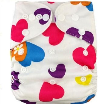 Baby Cloth Diapers, Washable Diapers $16.09 Dana Fashion Color: 2 Baby & Mother Baby*snap adjustable cloth diapers [Size] Suitable for babies 3-13kg [Color]Multi-color optional [Fabric] The outer layer of cloth diapers is breathable TPU waterproof fabric,