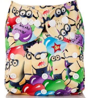 Baby Cloth Diapers, Washable Diapers $16.09 Dana Fashion Color: F65 Baby & Mother Baby*snap adjustable cloth diapers [Size] Suitable for babies 3-13kg [Color]Multi-color optional [Fabric] The outer layer of cloth diapers is breathable TPU waterproof fabri