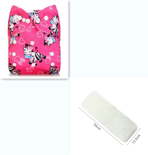 Baby Cloth Diapers, Washable Diapers $21.18 Dana Fashion Color: F35 witha diaper Baby & Mother Baby*snap adjustable cloth diapers [Size] Suitable for babies 3-13kg [Color]Multi-color optional [Fabric] The outer layer of cloth diapers is breathable TPU wat