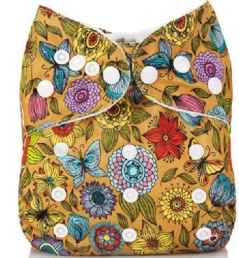 Baby Cloth Diapers, Washable Diapers $16.09 Dana Fashion Color: F15 Baby & Mother Baby*snap adjustable cloth diapers [Size] Suitable for babies 3-13kg [Color]Multi-color optional [Fabric] The outer layer of cloth diapers is breathable TPU waterproof fabri