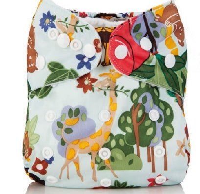 Baby Cloth Diapers, Washable Diapers $16.09 Dana Fashion Color: F34 Baby & Mother Baby*snap adjustable cloth diapers [Size] Suitable for babies 3-13kg [Color]Multi-color optional [Fabric] The outer layer of cloth diapers is breathable TPU waterproof fabri