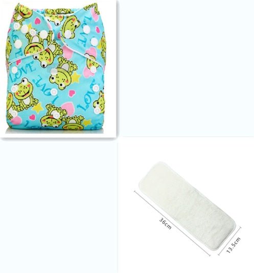 Baby Cloth Diapers, Washable Diapers $21.18 Dana Fashion Color: 1style witha diaper Baby & Mother Baby*snap adjustable cloth diapers [Size] Suitable for babies 3-13kg [Color]Multi-color optional [Fabric] The outer layer of cloth diapers is breathable TPU