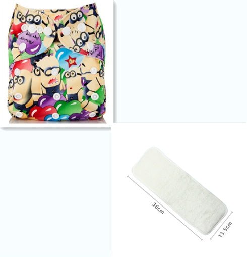 Baby Cloth Diapers, Washable Diapers $21.18 Dana Fashion Color: F65 witha diaper Baby & Mother Baby*snap adjustable cloth diapers [Size] Suitable for babies 3-13kg [Color]Multi-color optional [Fabric] The outer layer of cloth diapers is breathable TPU wat