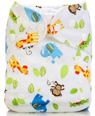 Baby Cloth Diapers, Washable Diapers $16.09 Dana Fashion Color: F17 Baby & Mother Baby*snap adjustable cloth diapers [Size] Suitable for babies 3-13kg [Color]Multi-color optional [Fabric] The outer layer of cloth diapers is breathable TPU waterproof fabri