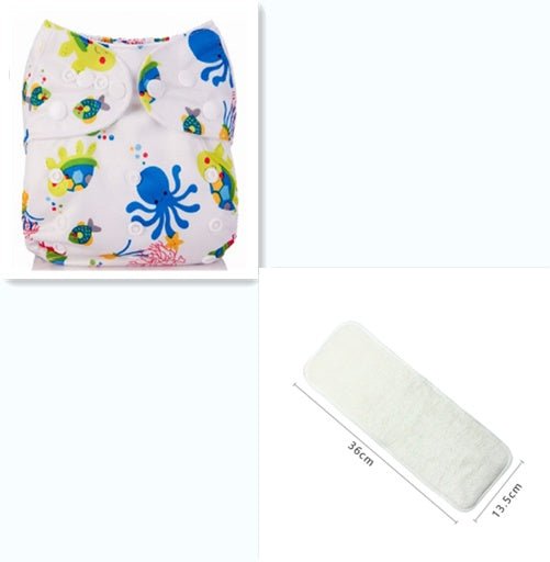 Baby Cloth Diapers, Washable Diapers $21.18 Dana Fashion Color: F09 witha diaper Baby & Mother Baby*snap adjustable cloth diapers [Size] Suitable for babies 3-13kg [Color]Multi-color optional [Fabric] The outer layer of cloth diapers is breathable TPU wat