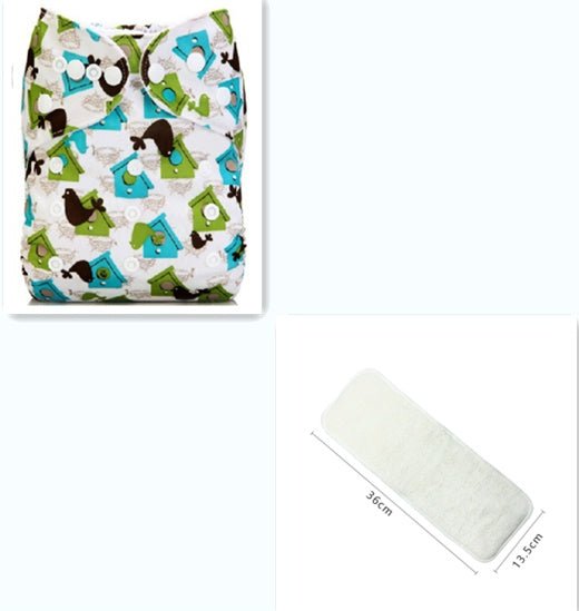 Baby Cloth Diapers, Washable Diapers $21.18 Dana Fashion Color: F32 witha diaper Baby & Mother Baby*snap adjustable cloth diapers [Size] Suitable for babies 3-13kg [Color]Multi-color optional [Fabric] The outer layer of cloth diapers is breathable TPU wat