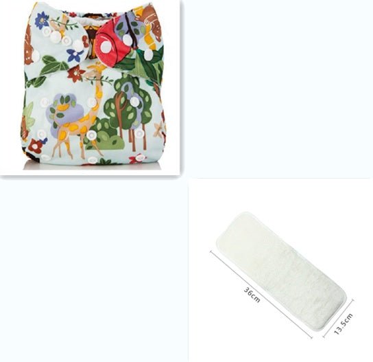 Baby Cloth Diapers, Washable Diapers $21.18 Dana Fashion Color: F34 witha diaper Baby & Mother Baby*snap adjustable cloth diapers [Size] Suitable for babies 3-13kg [Color]Multi-color optional [Fabric] The outer layer of cloth diapers is breathable TPU wat