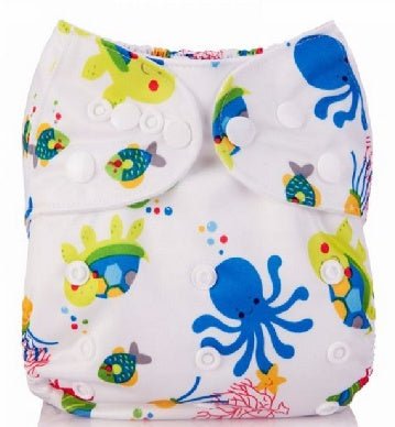 Baby Cloth Diapers, Washable Diapers $16.09 Dana Fashion Color: 1 Baby & Mother Baby*snap adjustable cloth diapers [Size] Suitable for babies 3-13kg [Color]Multi-color optional [Fabric] The outer layer of cloth diapers is breathable TPU waterproof fabric,