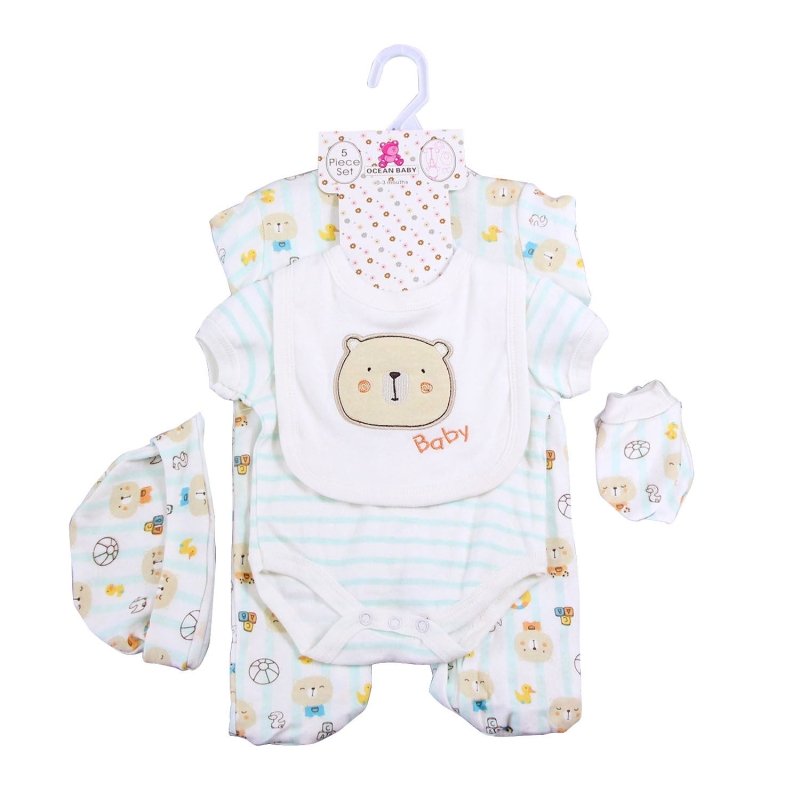 Baby Clothes Boys And Girls Onesie One Year Old Set $59.68 Dana Fashion Color: Yellow bear face Size: 3M 6M 9M Baby Clothing Product information: Fabric name: cotton Main fabric composition: cotton Fabric process: Soft treatment Thickness: Thin Patterns:
