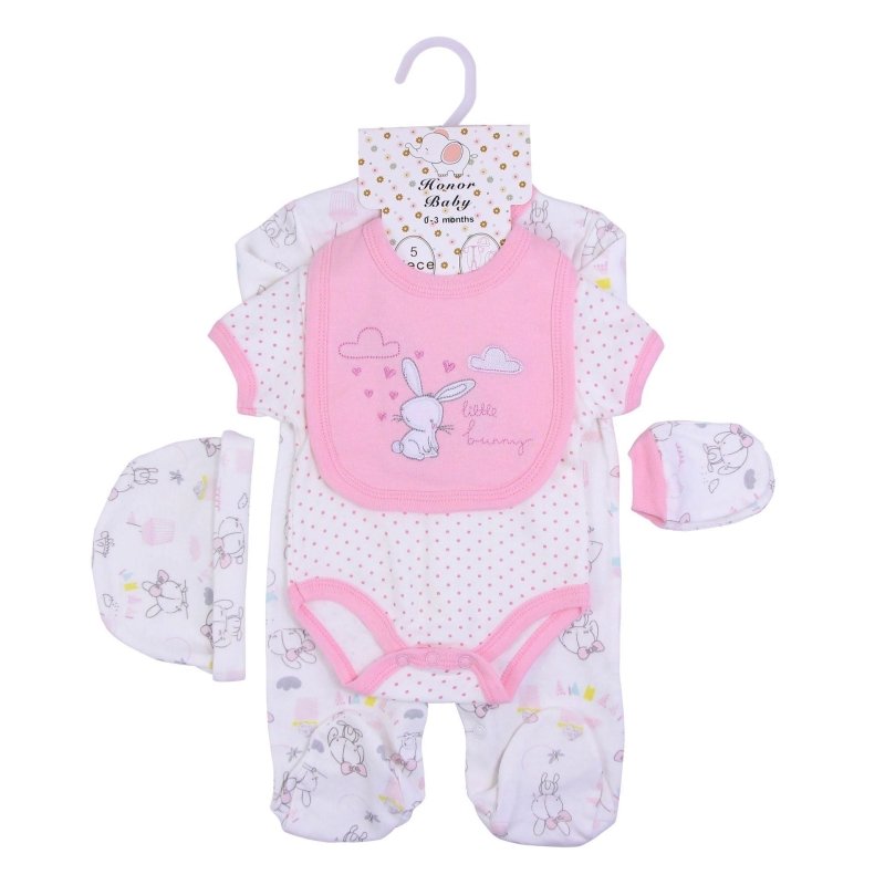 Baby Clothes Boys And Girls Onesie One Year Old Set $59.68 Dana Fashion Color: Cloud rabbit Size: 3M 6M 9M Baby Clothing Product information: Fabric name: cotton Main fabric composition: cotton Fabric process: Soft treatment Thickness: Thin Patterns: anim