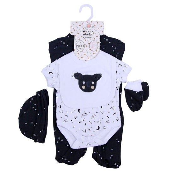 Baby Clothes Boys And Girls Onesie One Year Old Set $59.68 Dana Fashion Color: Black bear head Size: 3M 6M 9M Baby Clothing Product information: Fabric name: cotton Main fabric composition: cotton Fabric process: Soft treatment Thickness: Thin Patterns: a
