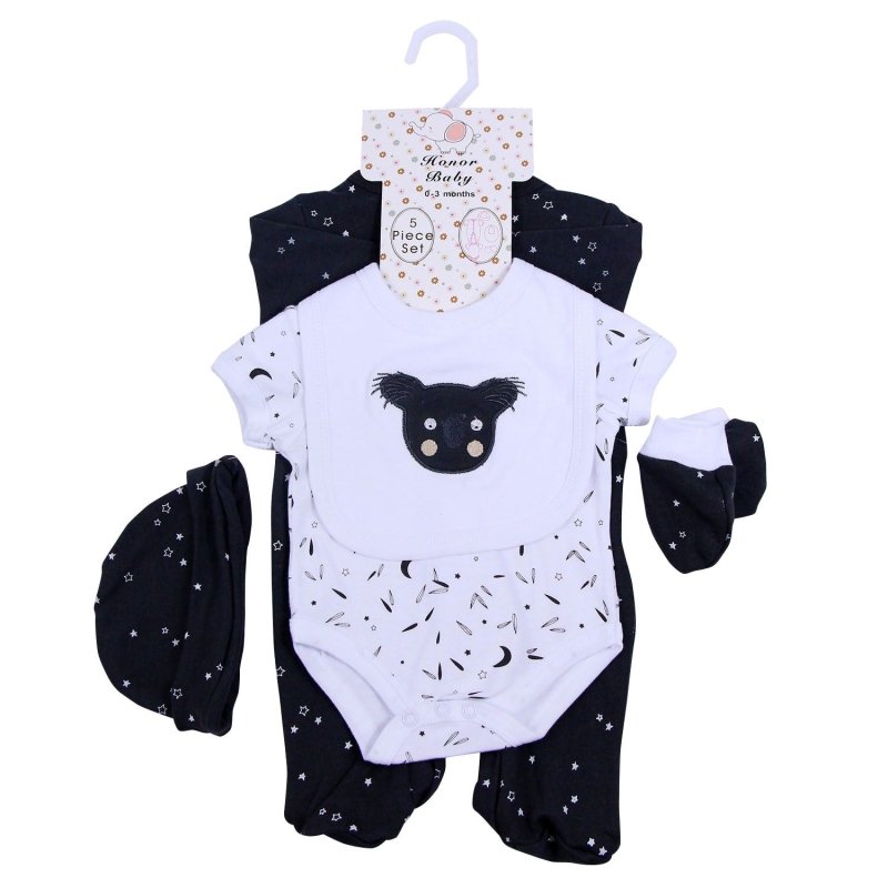 Baby Clothes Boys And Girls Onesie One Year Old Set $59.68 Dana Fashion Color: Black bear head Size: 3M 6M 9M Baby Clothing Product information: Fabric name: cotton Main fabric composition: cotton Fabric process: Soft treatment Thickness: Thin Patterns: a