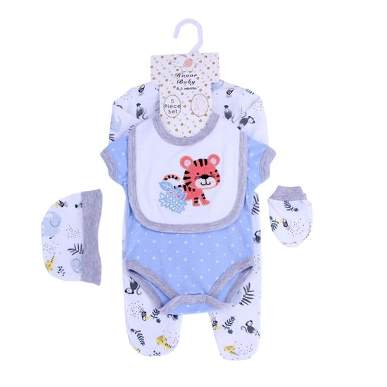 Baby Clothes Boys And Girls Onesie One Year Old Set $59.68 Dana Fashion Color: Tiger Size: 3M 6M 9M Baby Clothing Product information: Fabric name: cotton Main fabric composition: cotton Fabric process: Soft treatment Thickness: Thin Patterns: animals, st