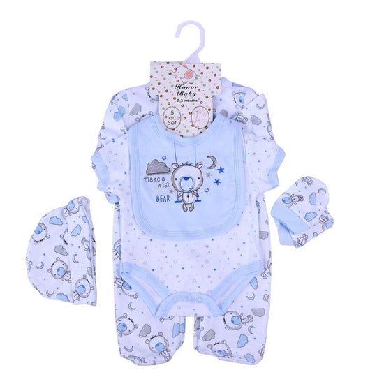 Baby Clothes Boys And Girls Onesie One Year Old Set $59.68 Dana Fashion Color: Moon Bear Size: 3M 6M 9M Baby Clothing Product information: Fabric name: cotton Main fabric composition: cotton Fabric process: Soft treatment Thickness: Thin Patterns: animals