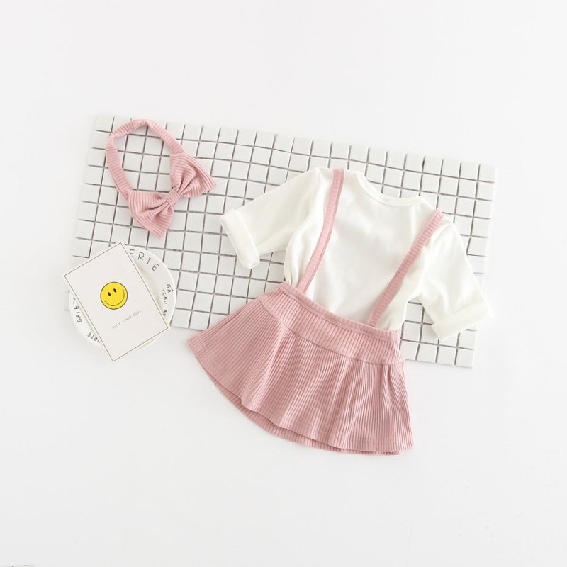 Baby Clothes Girls Fall Newborn Children Cotton Baby Romper Dress Up Clothing Three Sets $24.03 Dana Fashion Color: Blue Size: 100 Baby Clothing Baby clothes girls fall newborn children cotton baby romper dress up clothing three sets