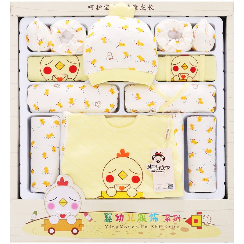 Baby clothes newborn gift box $43.13 Dana Fashion Color: Blue Baby Clothing Applicable gender: neutral/male and female Gift box content: clothing + accessories / supplies Fabric technology: soft treatment Suitable seasons: spring, autumn, unlimited season