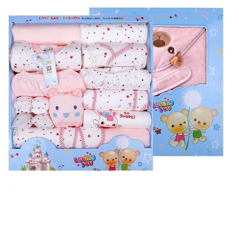 Baby Clothes Spring And Autumn Suit For Newborn $87.14 Dana Fashion style: Warm 20pieces of blue Child size: 59cm Baby Clothing Product information: Material: Cotton Style: casual Features: Lapel strap Colour: blue, pink, yellow Size Information: Note: 1.