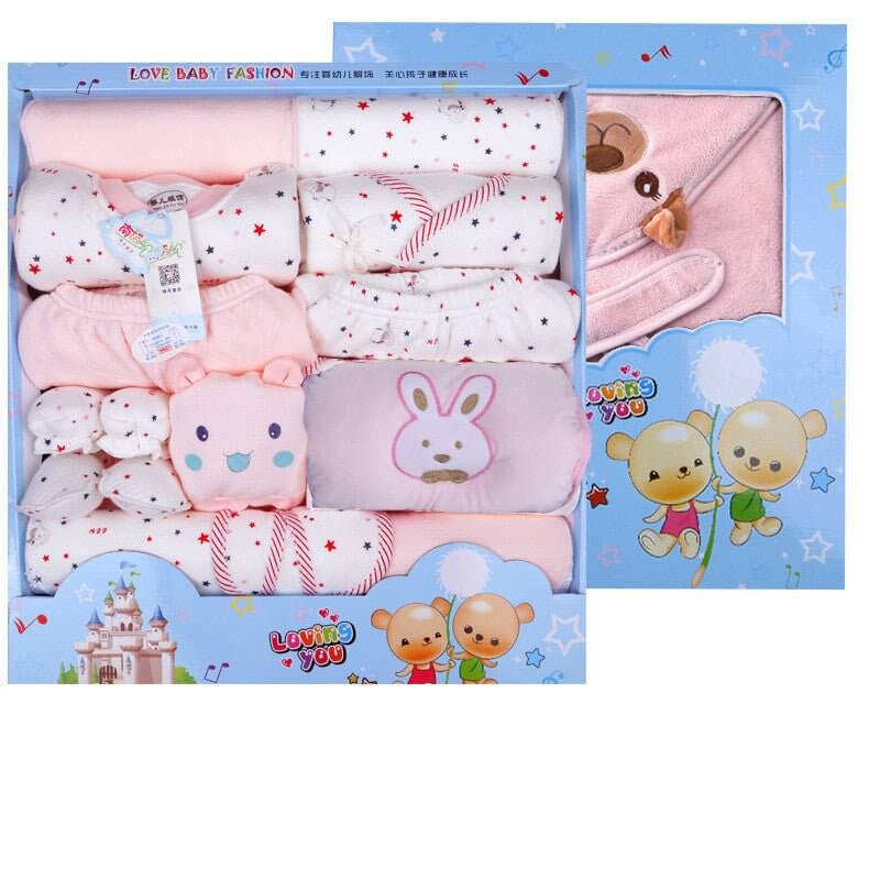 Baby Clothes Spring And Autumn Suit For Newborn $87.14 Dana Fashion style: 20pieces of pink to keep warm Child size: 59cm Baby Clothing Product information: Material: Cotton Style: casual Features: Lapel strap Colour: blue, pink, yellow Size Information: