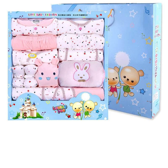 Baby Clothes Spring And Autumn Suit For Newborn $82.44 Dana Fashion style: 18pieces of powder Child size: 59cm Baby Clothing Product information: Material: Cotton Style: casual Features: Lapel strap Colour: blue, pink, yellow Size Information: Note: 1. As