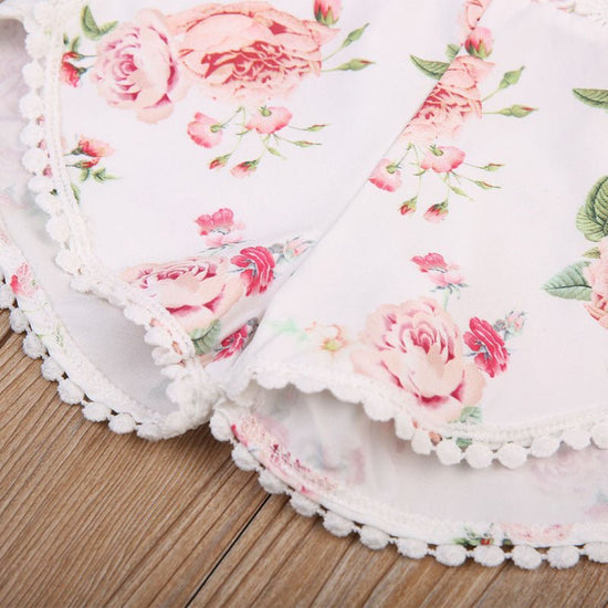 Baby Clothing Newborn Kid Baby Girl Floral Romper Clothes Sleeveless Jumpsuit Tassel Sunsuit Outfit Set $13.15 Dana Fashion Color: Pink Size: 100cm Baby Clothing Quality is the first with best service. customers all are our friends. Fashion design,100% Br