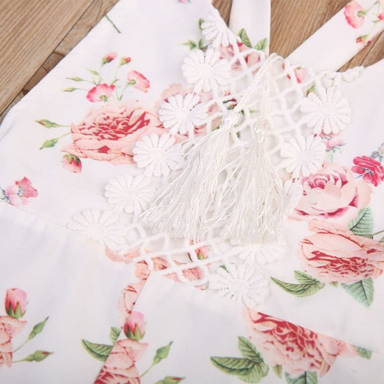 Baby Clothing Newborn Kid Baby Girl Floral Romper Clothes Sleeveless Jumpsuit Tassel Sunsuit Outfit Set $13.15 Dana Fashion Color: Pink Size: 100cm Baby Clothing Quality is the first with best service. customers all are our friends. Fashion design,100% Br